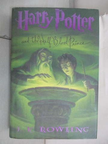 【書寶二手書T2／一般小說_DZE】Harry Potter and the Haif-Biood Prince_J.K. Rowling
