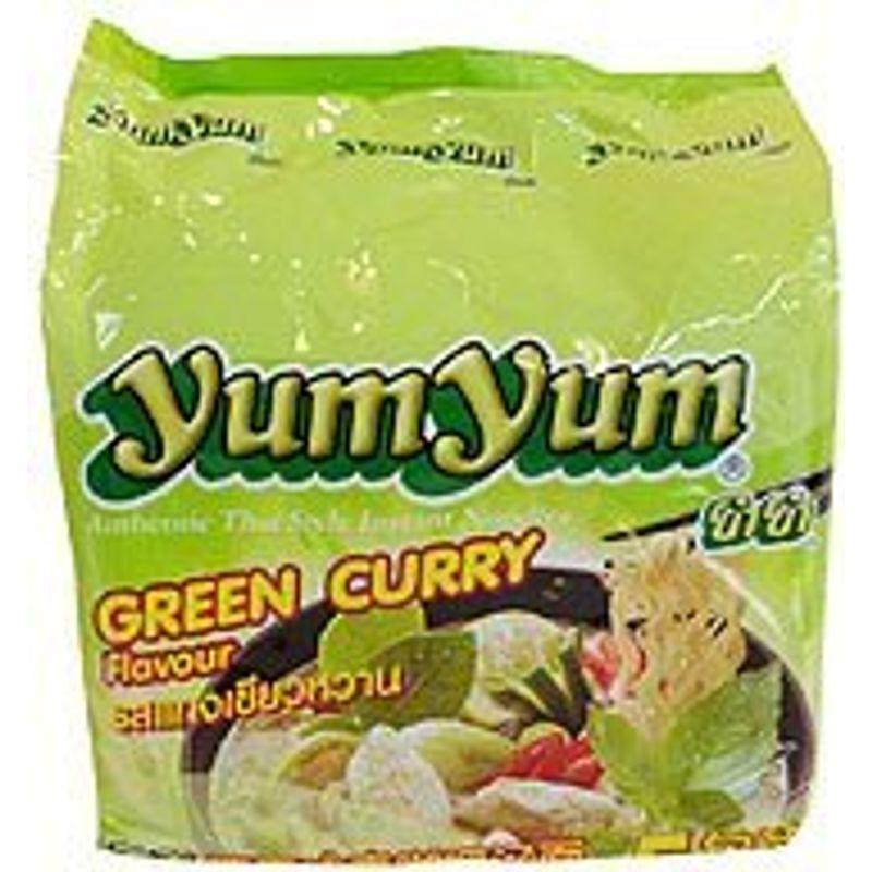 トムヤムインスタントラーメン グリーンカレー味 ヤムヤムYUMYUM GREEN CURRY 5個入り