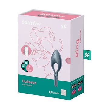 德國Satisfyer Bullseye 智能可調節男士精力環 (深灰藍)