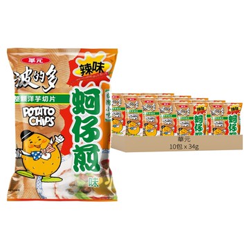 華元 蚵仔煎 辣味  34g  10包