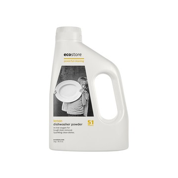ecostore 紐西蘭 宜可誠洗碗機專用環保洗碗粉1KG-經典檸檬