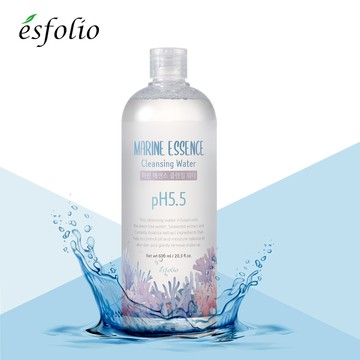 韓國esfolio海洋精華PH5.5 卸妝水600ml