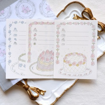 奶油甜甜 便簽 8×11cm 30張