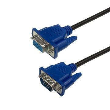 CX 纖細型高解析度顯示器延長線 15 Pin VGA頭 線 公 母 D SUB
