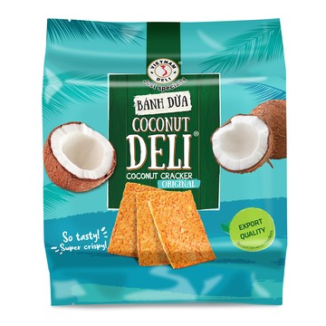 [家速配]越南Coconut Deli椰子脆餅-原味