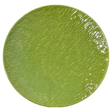 WANDU 瓦讀 石紋淺盤 4468  10寸  翠綠色  1個