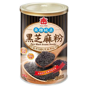 義美 黑芝麻粉  400g  1罐