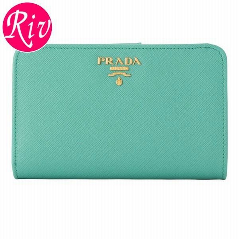 良品 ミュウミュウ エメラルド レザー 長財布 PRADA プラダ ブルー 緑 楽天市場】【財布】PRADA プラダ SAFFIANO METAL サフィアーノ W