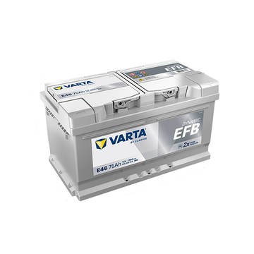 VARTA E46 EFB 75AH LBN4汽車電瓶 怠速熄火車(德國進口歐洲製造)