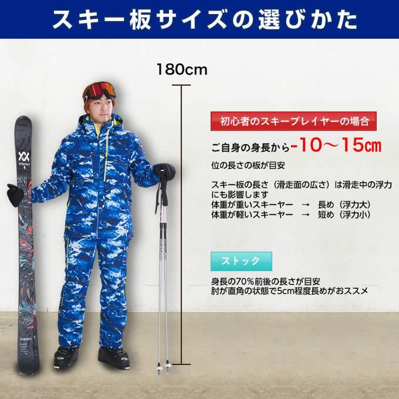 ロシニョール ROSSIGNOL スキー板 オールラウンド 2点セット メンズ 