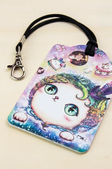 掛繩卡套 | 悠遊卡套 | 行李吊牌 - 甜甜貓