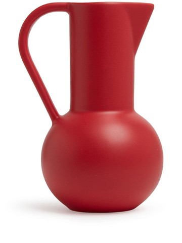 raawii - large Strøm jug - unisex - ceramic - One Size - Red