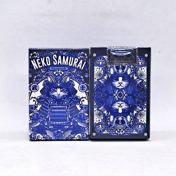 【USPCC撲克】Neko Samurai (Mini Blue) 撲克 S103052726