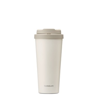樂扣樂扣-彈跳316咖啡杯550ml-象牙白