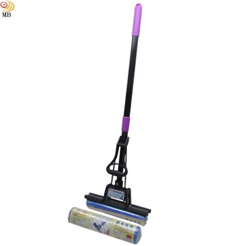 含稅含運月陽台灣製造蜂巢式強吸水pva膠棉拖把1+1拖把頭組(h610)