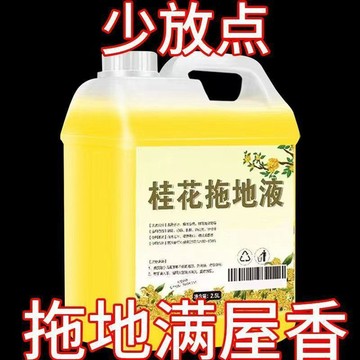 ⚡10斤桂花拖地液桂花房間增香地板清潔劑清洗液廁所地面清潔劑