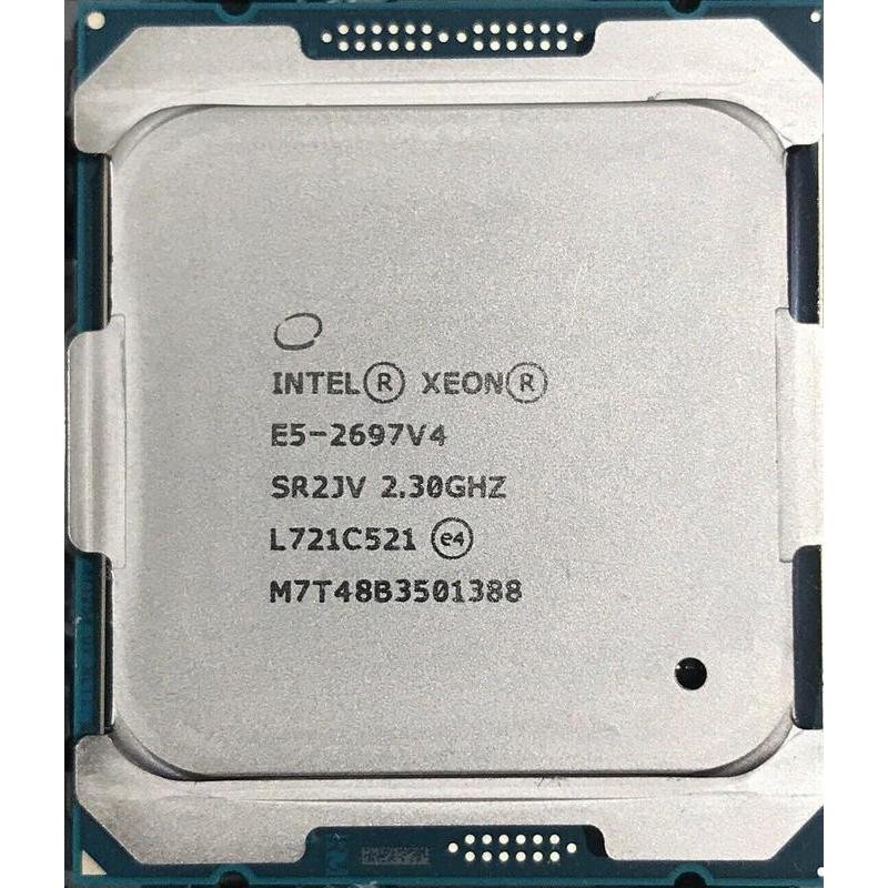 2個セット Intel Xeon E5-2697 v4 SR2JV 18C 2.3GHz 45MB 145W LGA2011