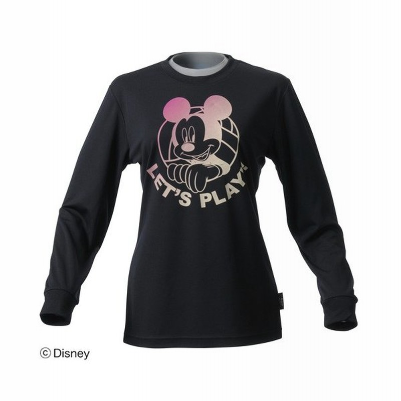 Disney ディズニー バレーボール 長袖tシャツ ディズニー 長袖tシャツ ミッキーマウス1 Ds11 52 0 Nvy ユニセックス Navy 通販 Lineポイント最大0 5 Get Lineショッピング