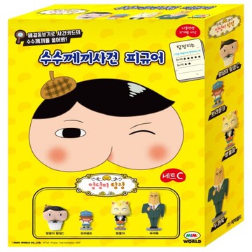 《屁屁偵探 Butt Detective》 公仔4入組C 東喬精品百貨