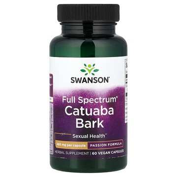 Swanson Vitamins, 多面®卡圖巴樹皮，465 毫克，60 粒膠囊