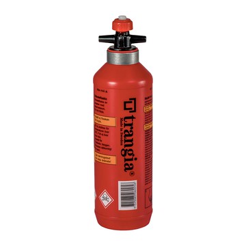 Trangia Fuel Bottle 506005 燃料瓶 - 0.5L 經典紅 塑膠 聚乙烯 (HDPE) 材質  1瓶  1罐