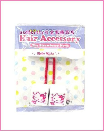 asdfkitty*KITTY髮夾+髮束-2010年絕版正版商品