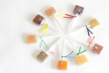 【DULCET乾果醬】 方形棒棒果 Fruitpop   50支一組