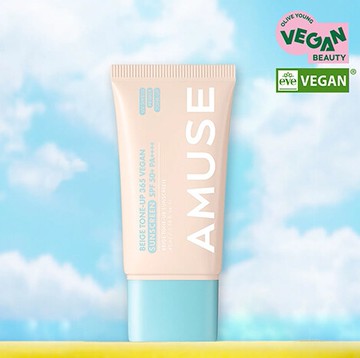 AMUSE Beige Tone-Up 365 Vegan Sunscreen 40mL
