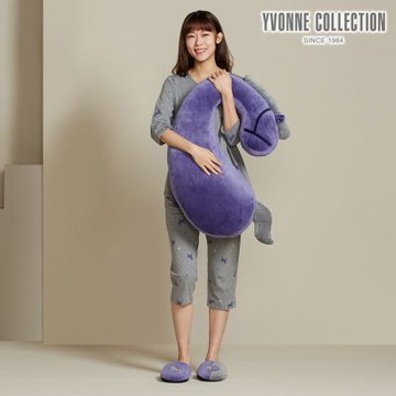 YVONNE COLLECTION 冰島馬多功能抱枕-星光紫