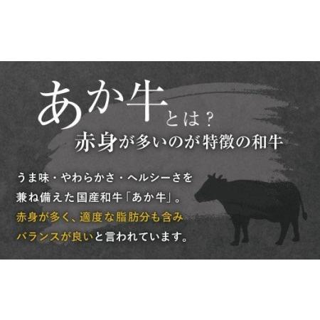 ふるさと納税 国産和牛 ステーキ用 あか牛 計700g（ヒレ肉300g ロース肉400g）牛肉 熊本県宇城市