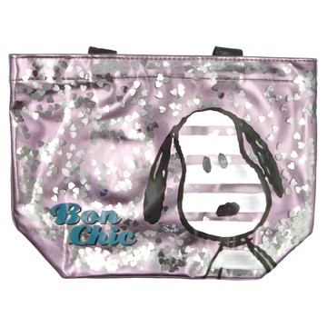 PEANUTS 史努比 SNOOPY 手提袋  SNOOPY 亮粉色  不適用