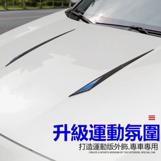 買一送一 多種車標可選通用汽車車身葉子板 汽車刀鋒形葉子板裝飾貼 TPU材質葉子板 側標裝飾貼 車貼 碳纖維外飾改裝車貼