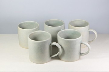 水藍枇灰馬克杯