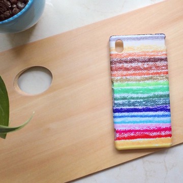 童年記憶彩色蠟筆//原創手機殼-    iPhone, Samsung, oppo