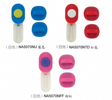 【露營趣】NATHAN Strobe Light 超亮LED輕巧夾 夜用LED警示燈 自行車LED夾 馬拉松 慢跑 單車夜間活動必備