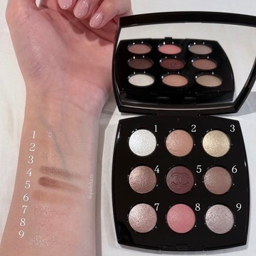 CHANEL 現貨 香奈兒九色眼影 587極致摩登