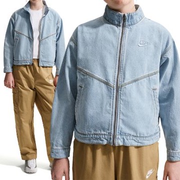 Nike Wr Denim Jacket 粉色 帽子 童帽 大童 棒球帽 運動帽 IF2317-436