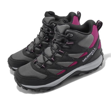 Merrell 越野鞋 West Rim Sport Mid GTX 女鞋 黑 登山鞋 防水 戶外 郊山 中筒 ML037310