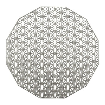 美國Chilewich Kaleidoscope萬花筒餐墊35.6cm-灰銅