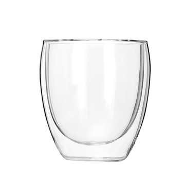 玻璃杯 雙層玻璃杯 250ml/2入組 馬克杯 透明杯 酒杯 茶杯 水杯 調酒杯 馬克杯 玻璃杯 雙層杯 618-DG250