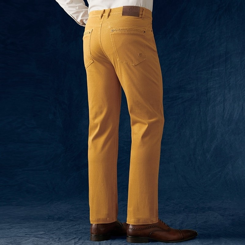 ベルーナ コムルヴァン オム ３６０度のびのびカラージーンズ 股下70cm インディゴ ウエスト79cm メンズ 通販 Lineポイント最大2 0 Get Lineショッピング