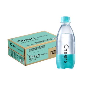 泰山 Cheers 氣泡水 300ml(24入/箱)