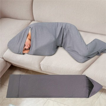 亞馬遜2021新款睡袋 親子舒適休閑保暖移動睡衣艙 家居服鯊魚睡袋鑫弘-萌寶童裝可開發票