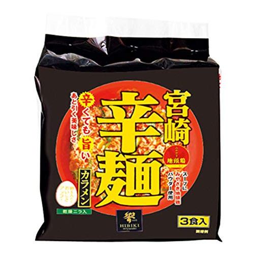 響 宮崎辛麺(即席麺) 3食 *3袋