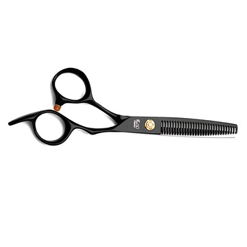 KASHO 火匠 美髮刀 5.5吋  牙剪 耀石黑  1個