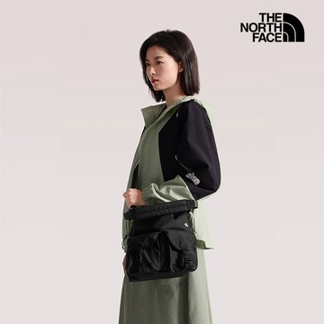The North Face北面男女款黑色休閒單肩包｜8HNTJK3 斜背包