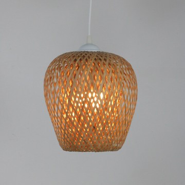 ??快速出貨?? 附發票 竹編吊燈新中式燈飾藤編禪意茶室餐飲燈日式竹藝燈籠茶樓仿古燈罩