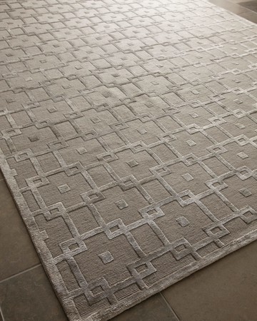 Silver Blocks Rug, 12' x 15'