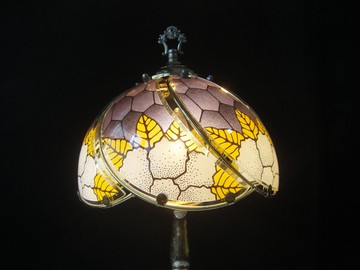 【老時光 OLD-TIME】早期二手台灣製玻璃桌燈