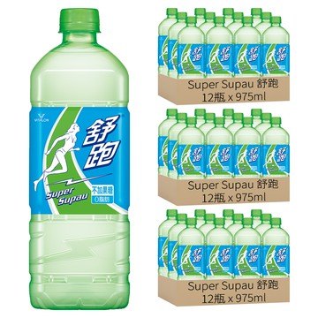 Super Supau 舒跑 運動飲料  975ml  36瓶